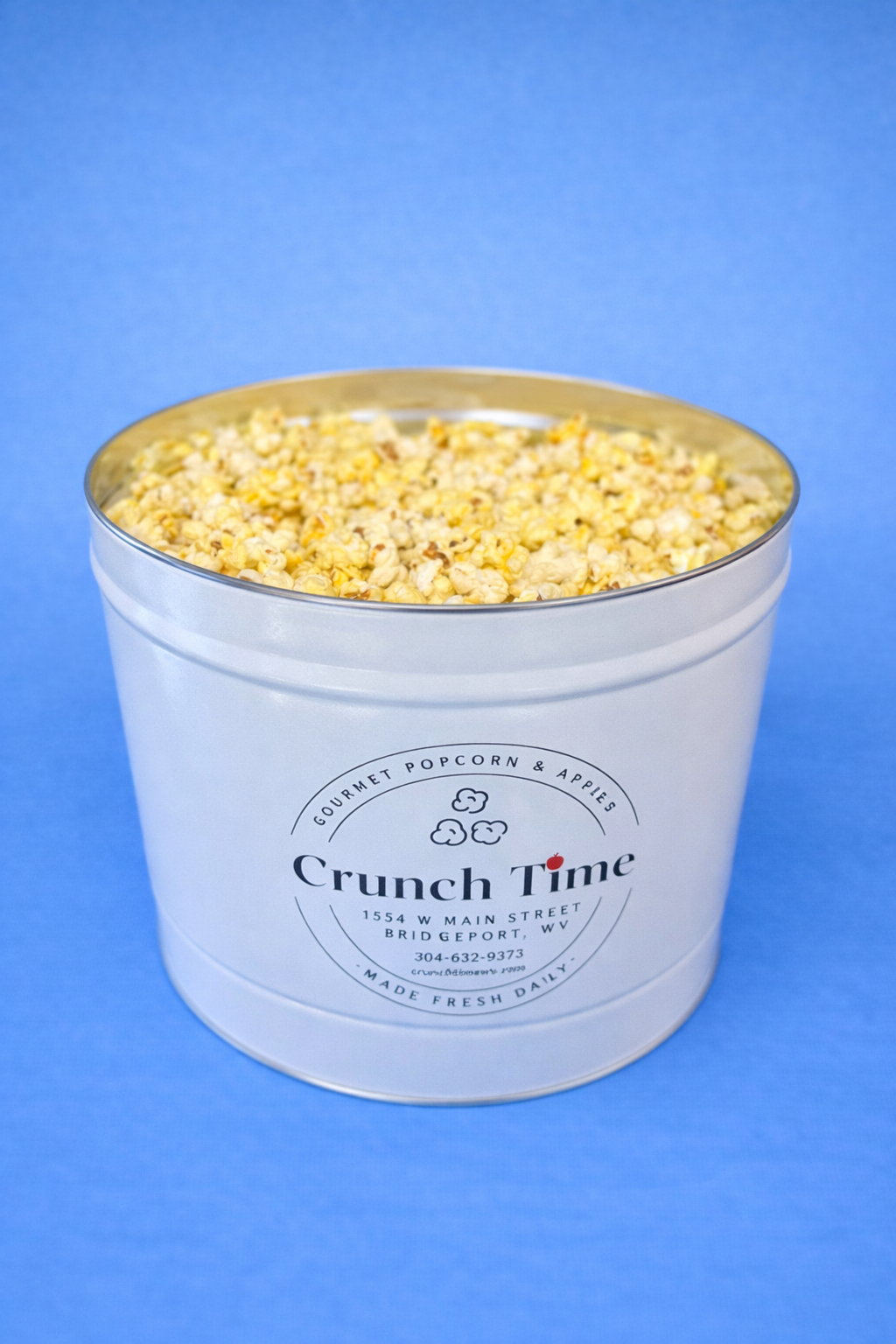 Movie Theatre Butter Popcorn Tin