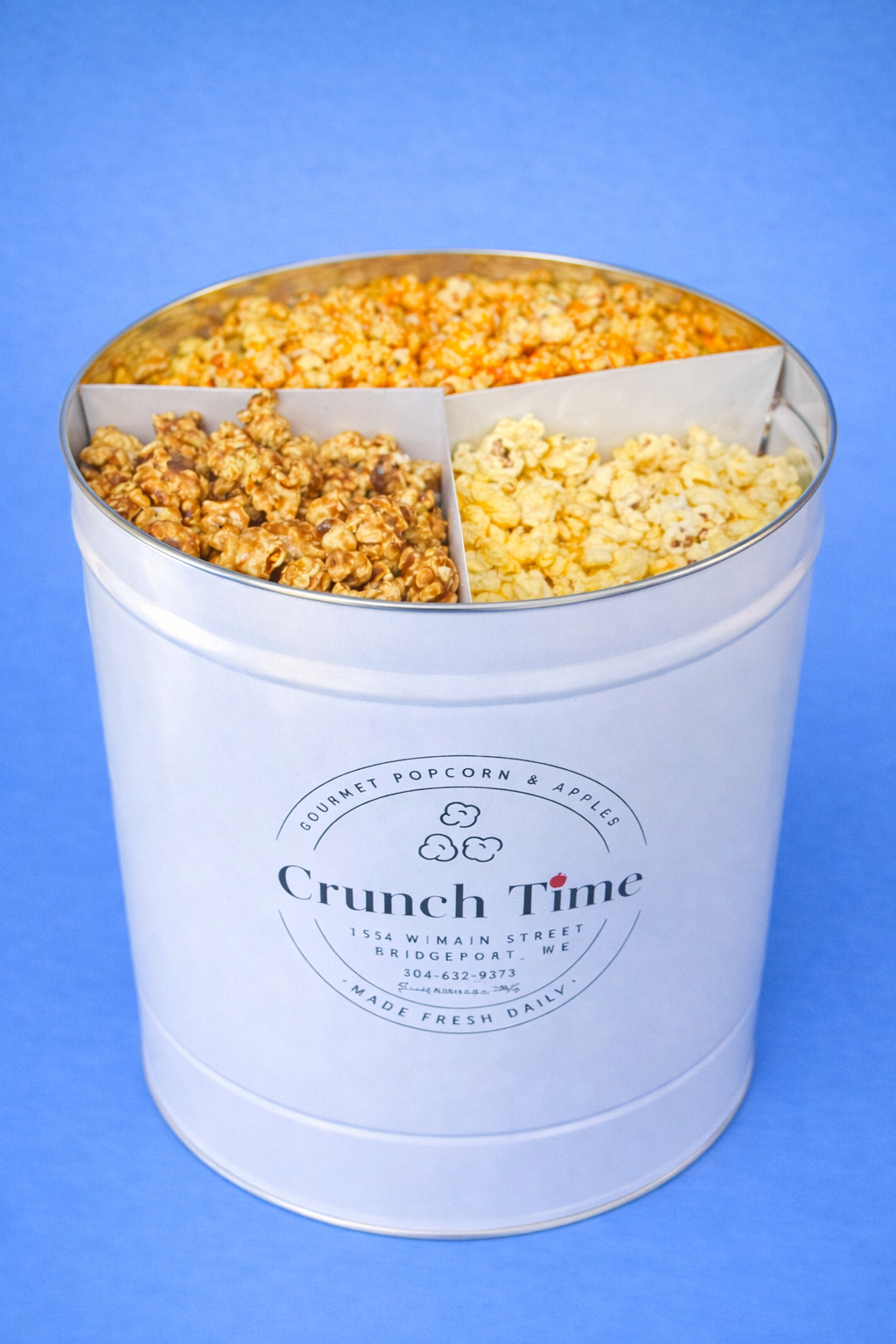 Gourmet Popcorn Tin